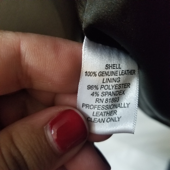 Got it love it leather fitted jacket - Picture 8 of 9